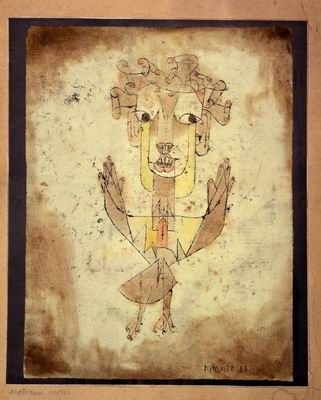 Klee,_paul,_angelus_novus,_1920.jpg : 정만영  꼴베신부님의   <성체성혈대축일 /> 강론